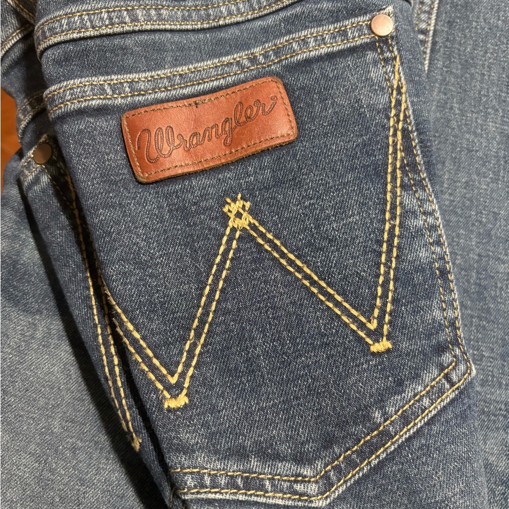 Wrangler Dark Blue Denim Pants